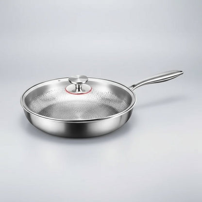 FORGELINE – Hammered Titanium Non-Stick Frying Pan for Induction Cooking