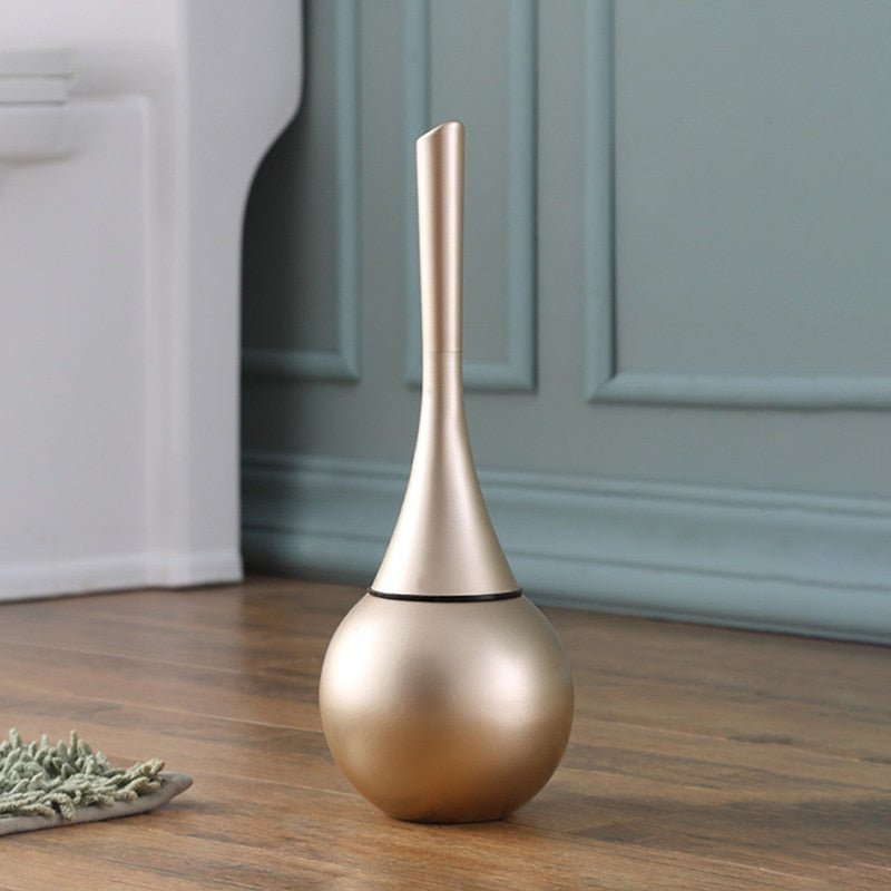 CLEANLUXE - Silicone Toilet Brush & Hygienic Holder for Deep Cleaning 0