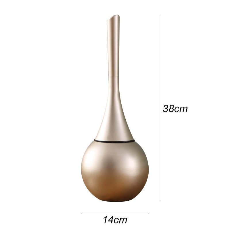 CLEANLUXE - Silicone Toilet Brush & Hygienic Holder for Deep Cleaning 8