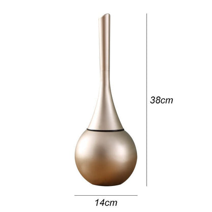CLEANLUXE - Silicone Toilet Brush & Hygienic Holder for Deep Cleaning 8