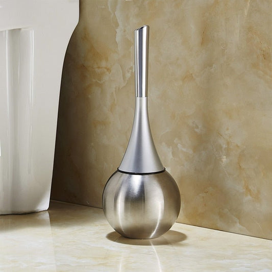 CLEANLUXE - Silicone Toilet Brush & Hygienic Holder for Deep Cleaning 9