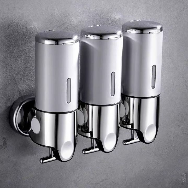 DISPENSIFY – Wall-Mounted Soap Dispenser with Modern Stainless Steel Design
