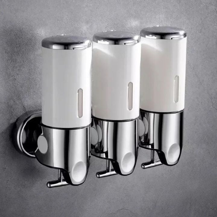 DISPENSIFY – Wall-Mounted Soap Dispenser with Modern Stainless Steel Design