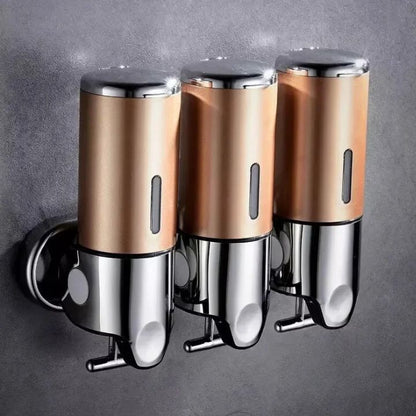 DISPENSIFY – Wall-Mounted Soap Dispenser with Modern Stainless Steel Design