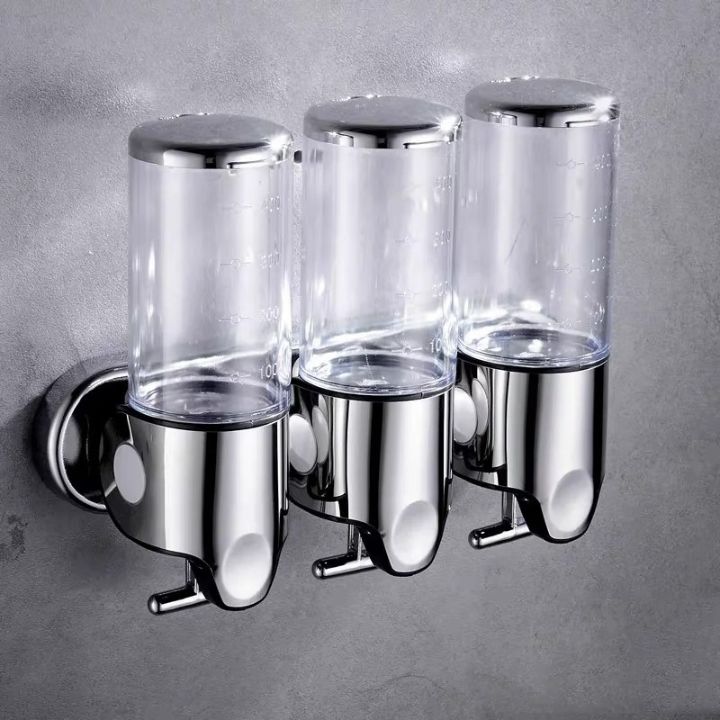 DISPENSIFY – Wall-Mounted Soap Dispenser with Modern Stainless Steel Design