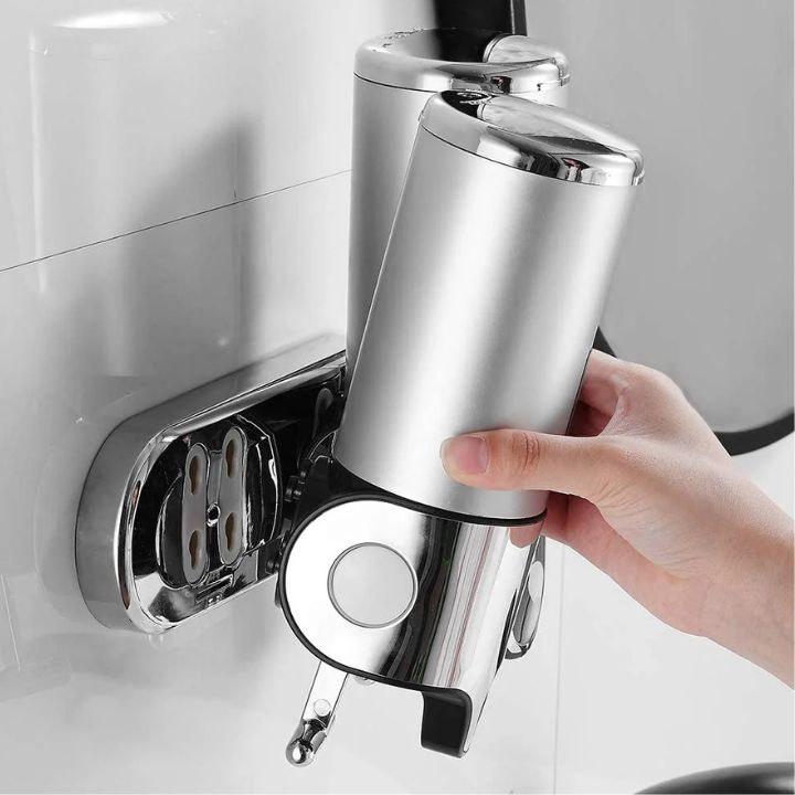 DISPENSIFY – Wall-Mounted Soap Dispenser with Modern Stainless Steel Design