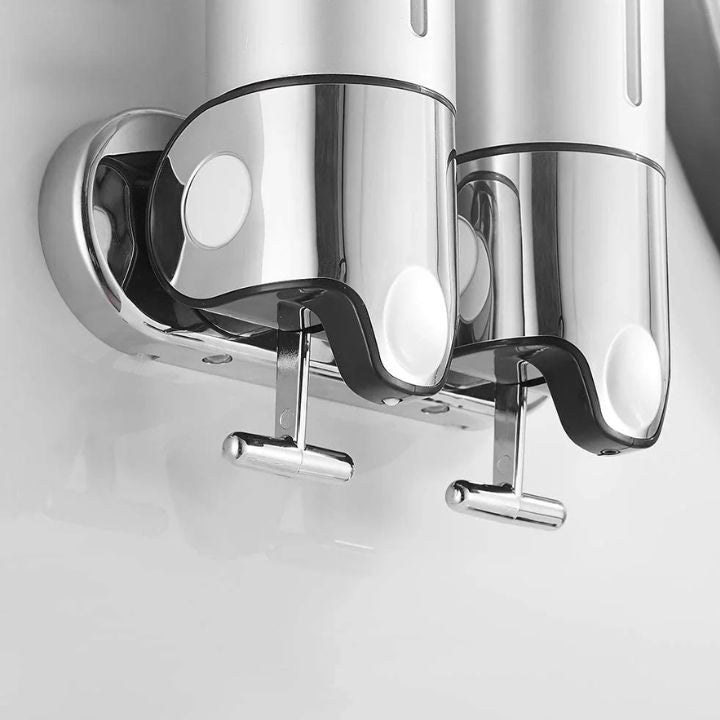 DISPENSIFY – Wall-Mounted Soap Dispenser with Modern Stainless Steel Design
