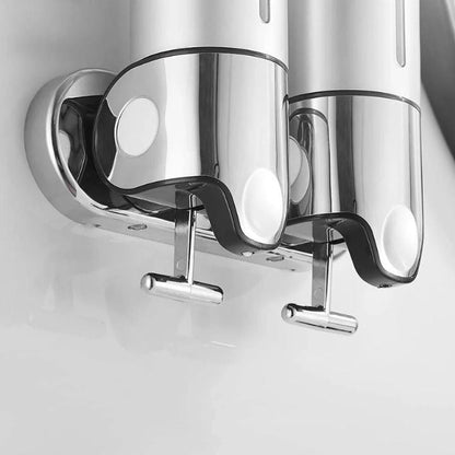 DISPENSIFY – Wall-Mounted Soap Dispenser with Modern Stainless Steel Design