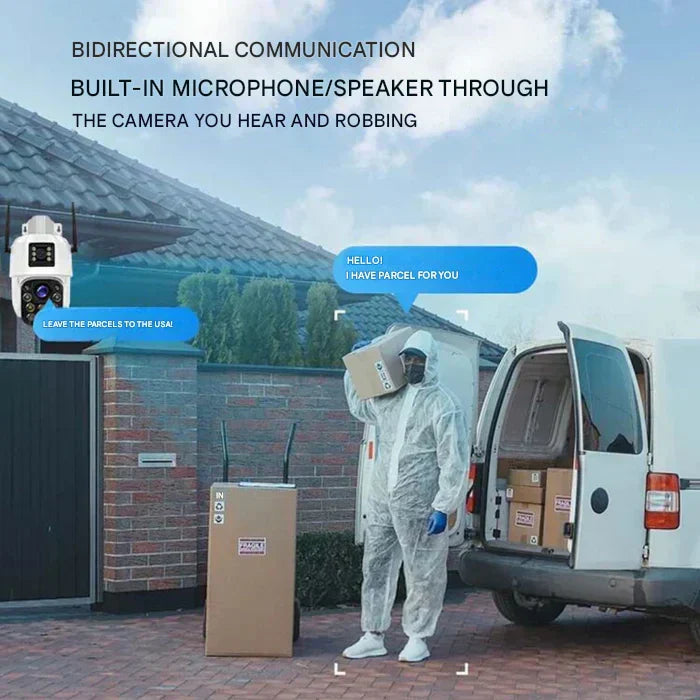 SOLARWATCH – Wireless 4K Security Camera for Smart Outdoor Monitoring