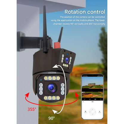 SOLARWATCH – Wireless 4K Security Camera for Smart Outdoor Monitoring