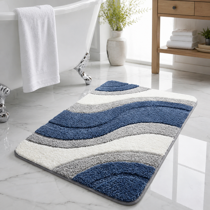 EARTHORA – Organic Style Bath Mat for Natural Home Decor