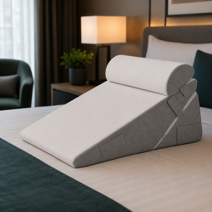 CLOUDREST – Adjustable Bed Wedge Pillow for Comfort, Support & Leg Elevation