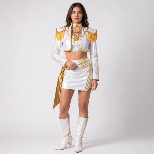 IDOLGLOW – Holographic Stage Performance Outfit Set