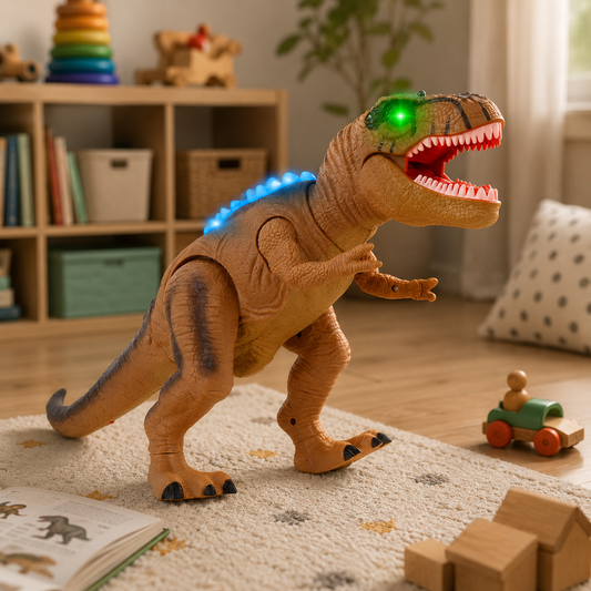 DINOROAR – Remote Control Walking Dinosaur Interactive Toy