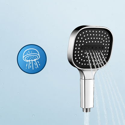 PUREJET – Turbo Shower Head for Powerful and Refreshing Water Flow
