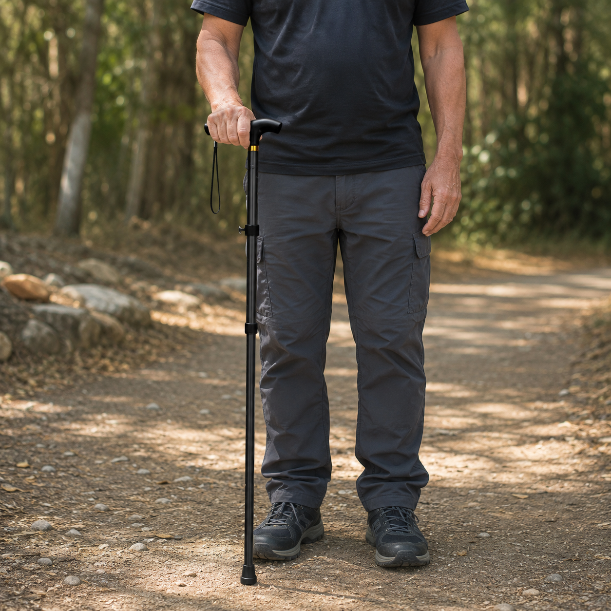 TRAILGUARD – Foldable Walking Pole for Hiking, Hike and Everyday Support