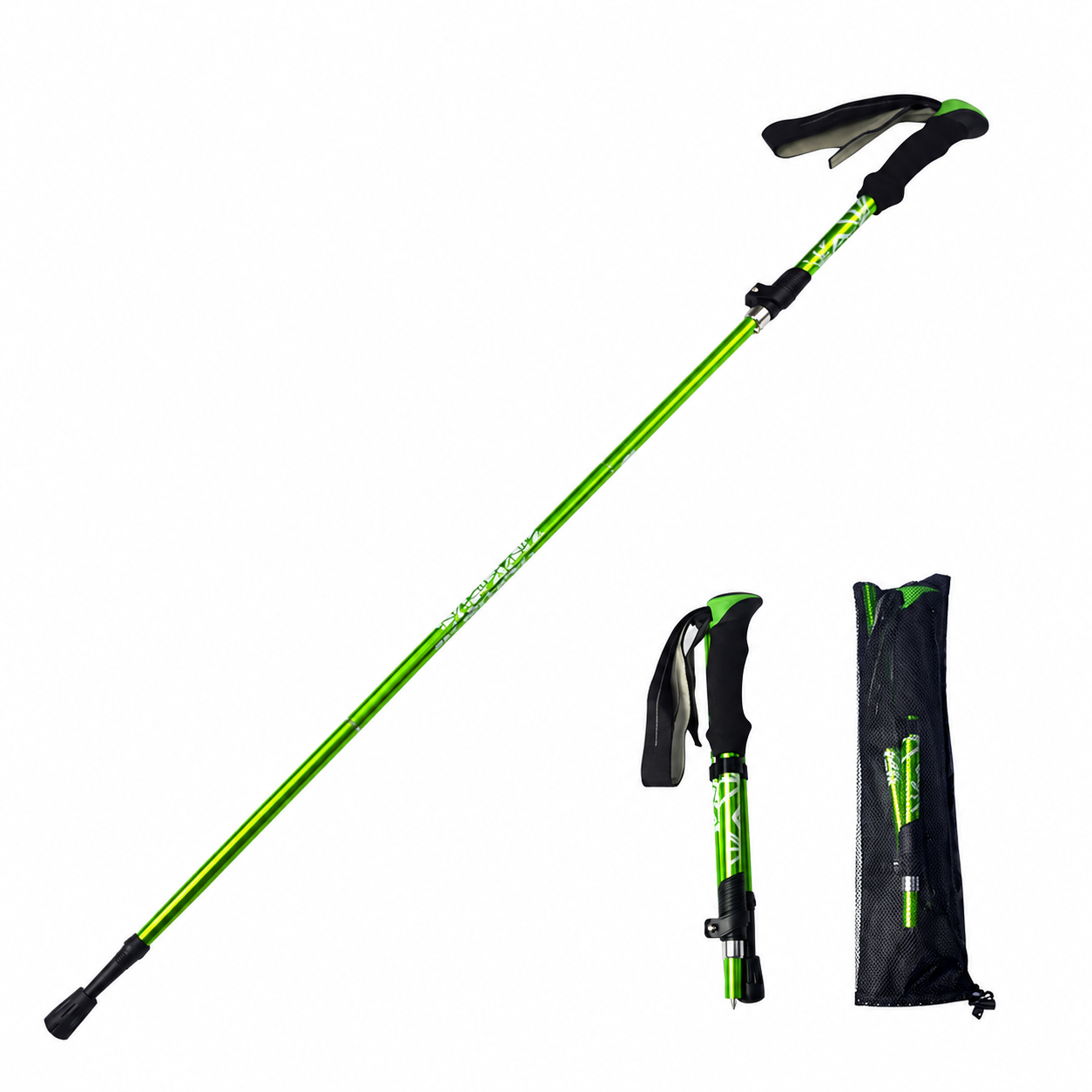 FOLDTREK – Compact Folding Walking Pole for Outdoor Hike Adventures