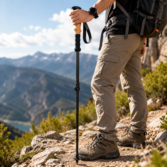 TRAILFORCE – Telescopic Hiking Poles for Lightweight Outdoor Support