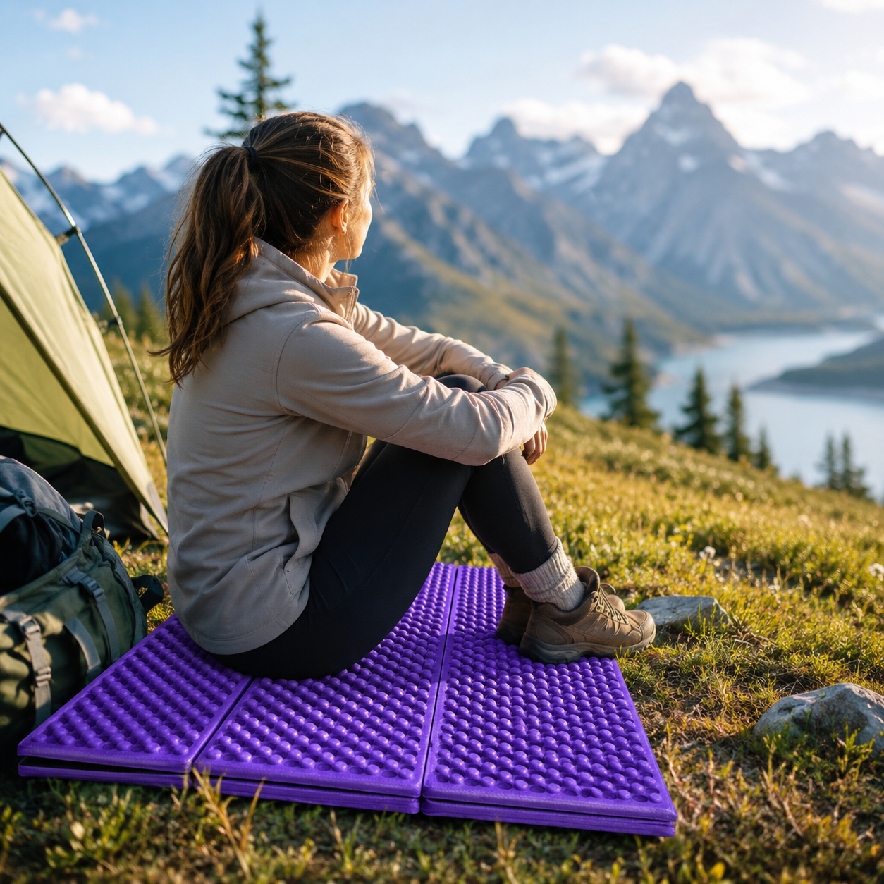 CAMPREST – Inflatable Sleeping Pad for Lightweight Outdoor Hike Comfort