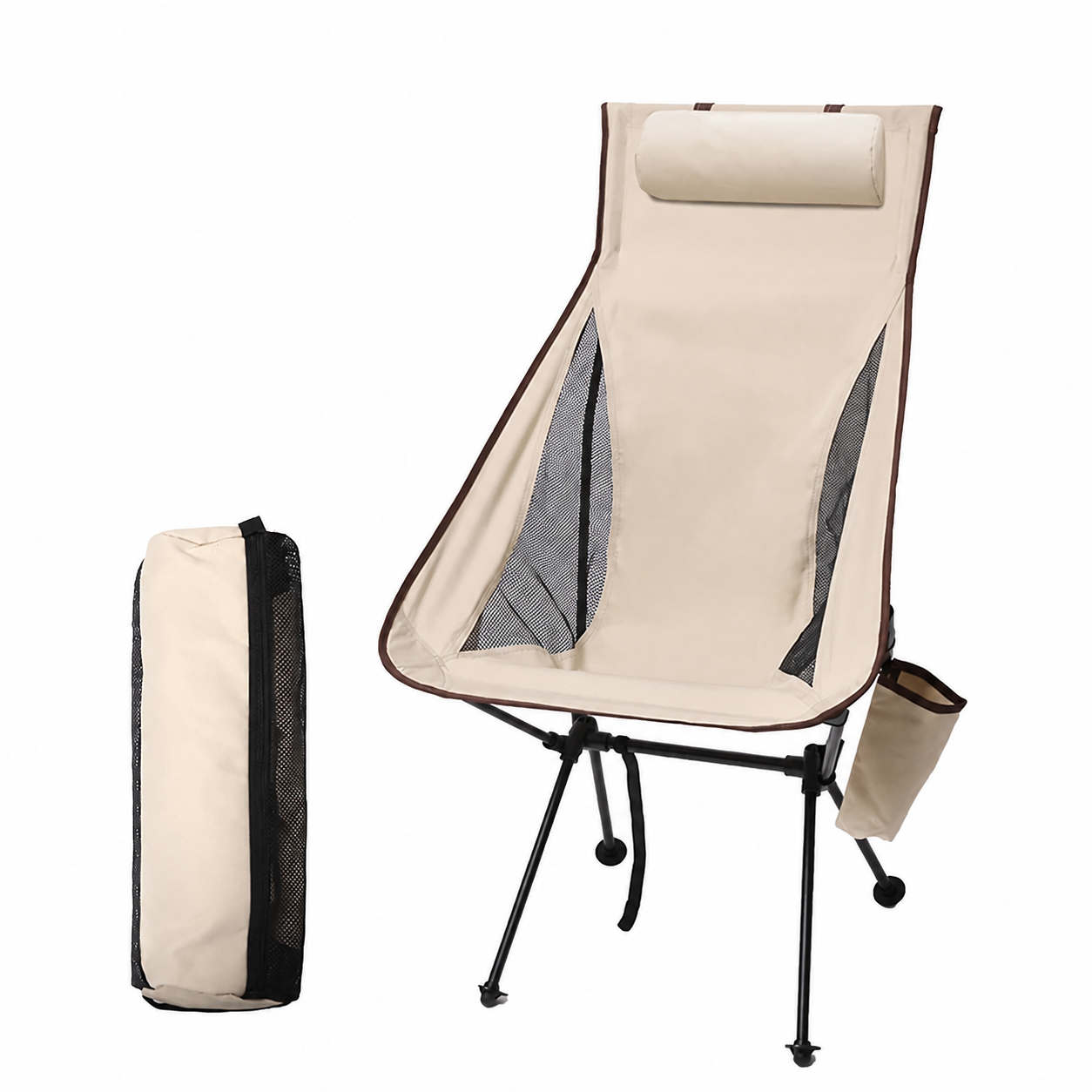 RELAXTREK – Folding Camping Chair for Comfortable Outdoor Hike Seating