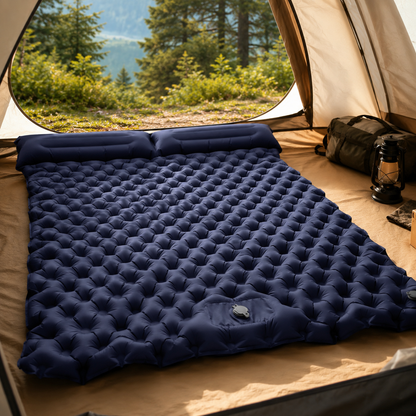 DUOREST – Double Inflatable Sleeping Pad for Comfortable Outdoor Hike Nights