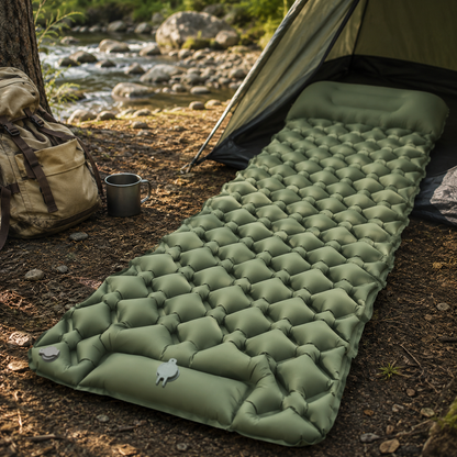 QUICKREST – Inflatable Sleeping Pad for Lightweight Outdoor Hike Comfort