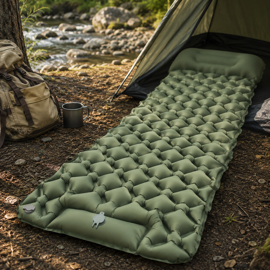 QUICKREST – Inflatable Sleeping Pad for Lightweight Outdoor Hike Comfort