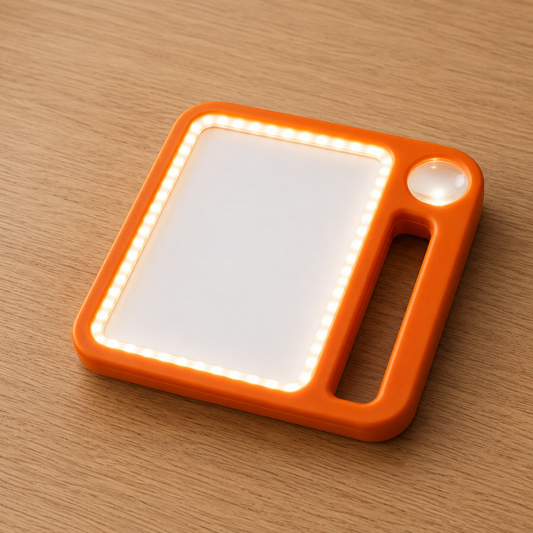 INSPECTORA – LED Magnifying Lens for Hobby, Repair, and Reading Tasks