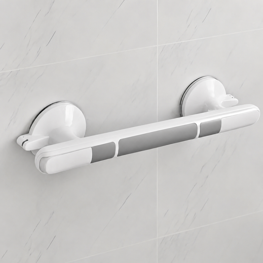 STABILINOVA – No Drill Grab Bar with Powerful Suction and Secure Hold