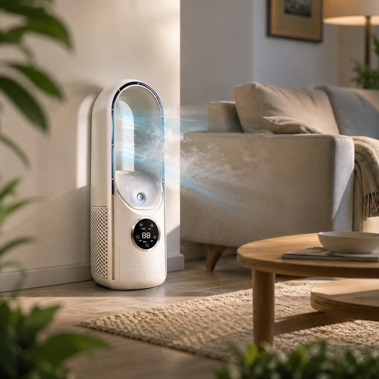 COOLBREEZE – Portable Air Cooler for Quiet Personal Comfort
