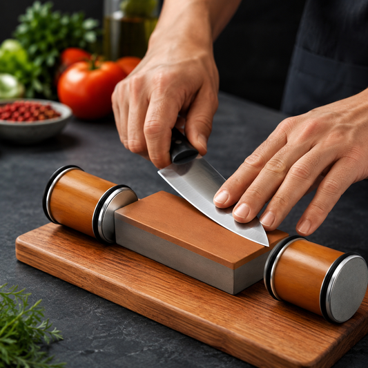 EDGEFORGE – Diamond Sharpening Stone Set for Precision Knife Sharpening