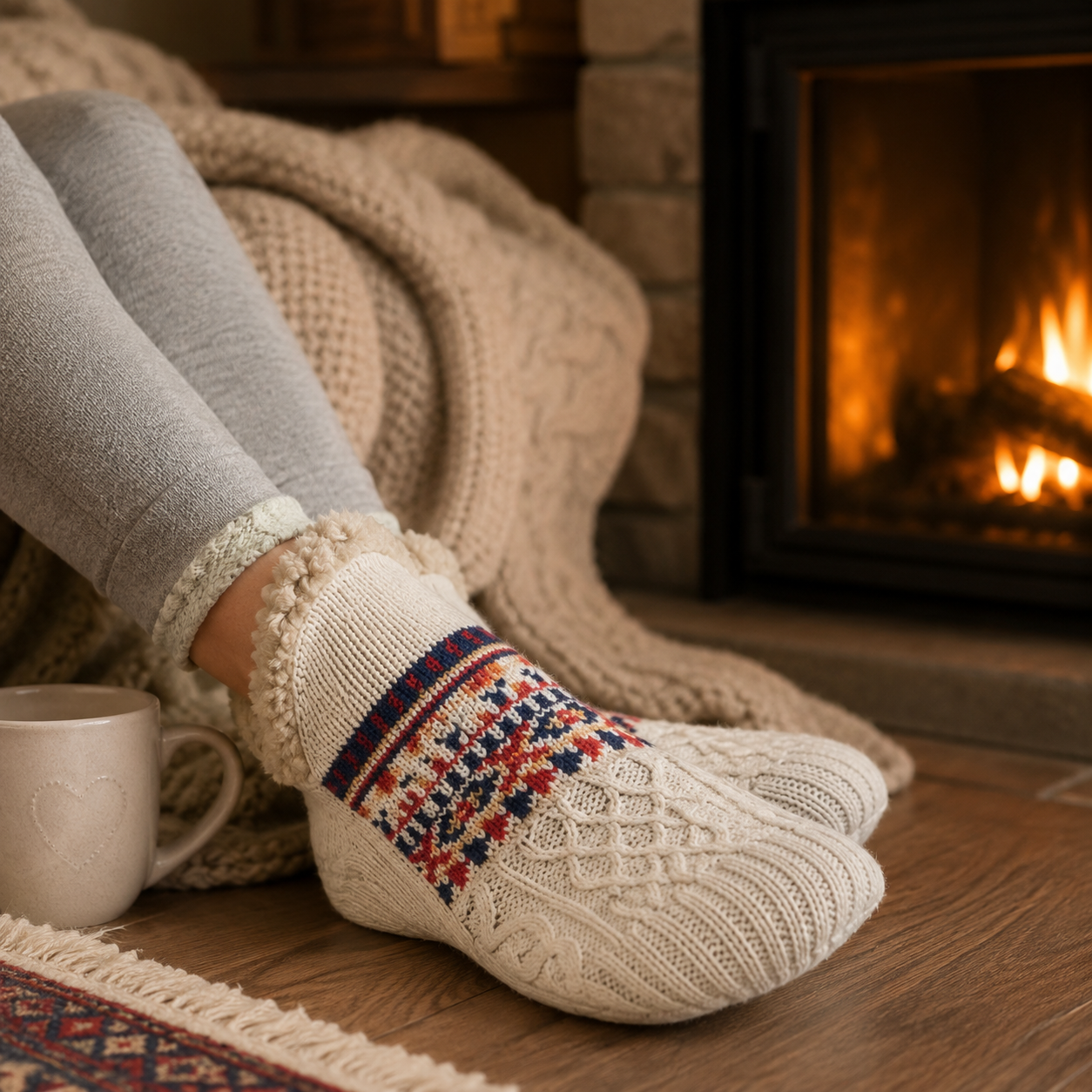 FROSTFEET – Thermal House Socks for Cozy Winter Warmth