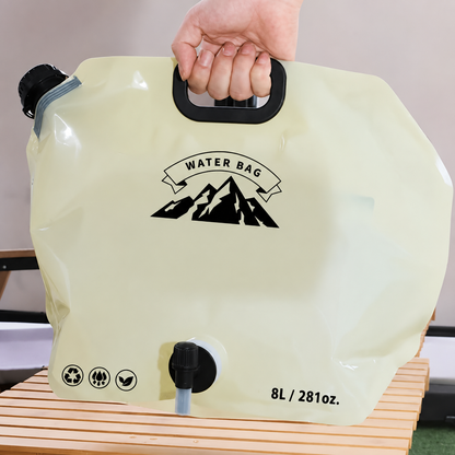 AQUATREK – Foldable Water Container with Faucet for Camping and Outdoor Adventures