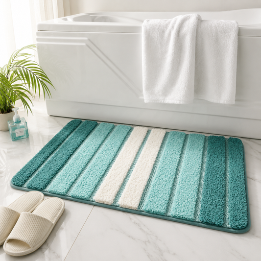 EARTHORA – Organic Style Bath Mat for Natural Home Decor