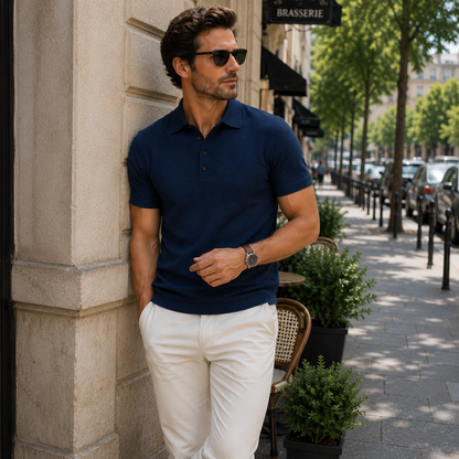MOVEFLOW – Lightweight Polo for Comfortable Daily Movement