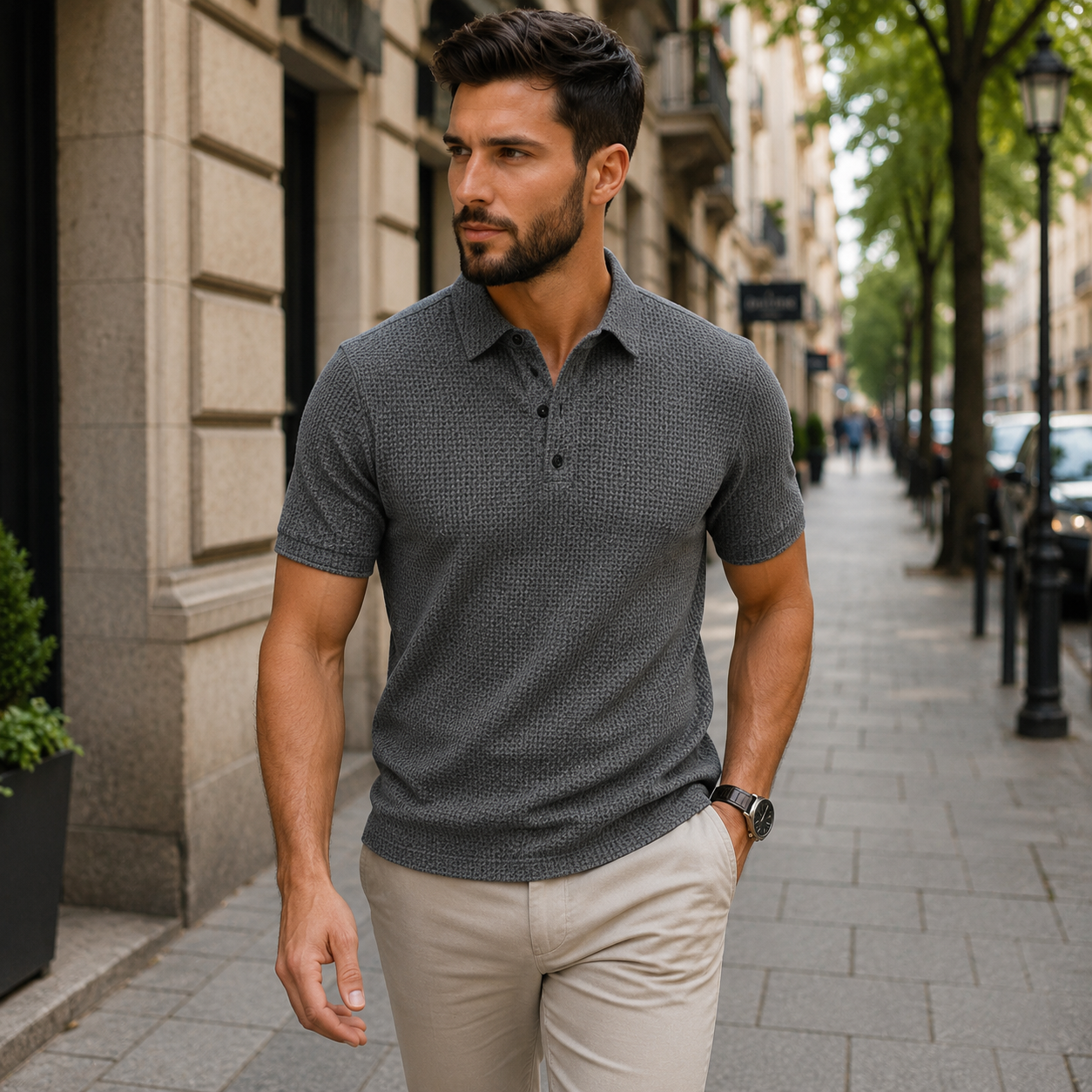 MOVEFLOW – Lightweight Polo for Comfortable Daily Movement