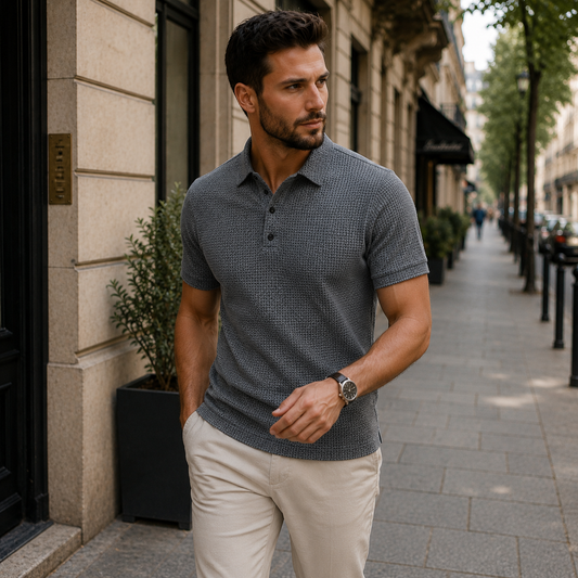MOVEFLOW – Lightweight Polo for Comfortable Daily Movement