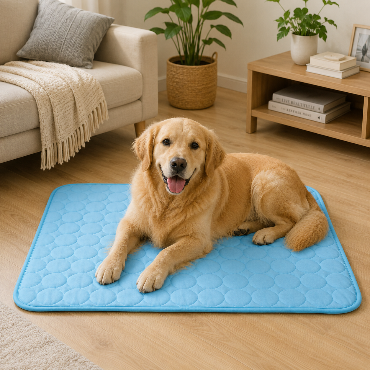 FROSTFLOW – Cooling Blanket for Comfortable Indoor Lounging