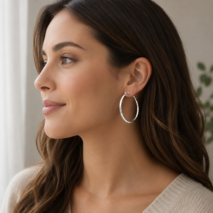 ELEGLOW – Timeless Hoop Earrings for Everyday and Special Moments