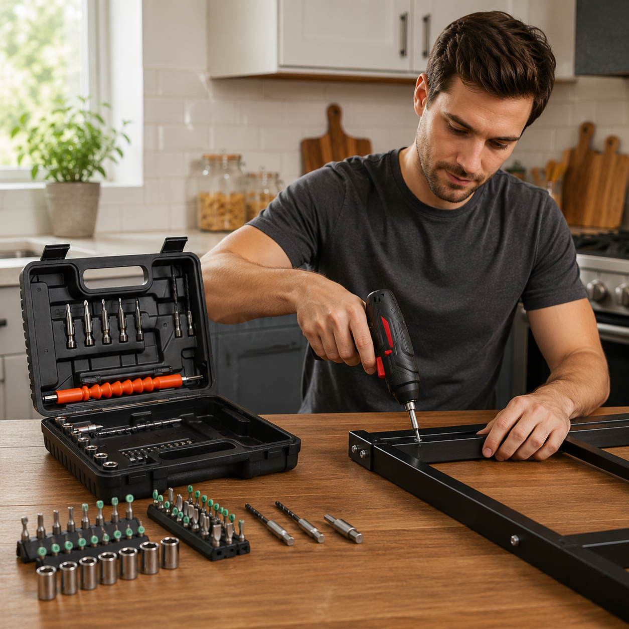 POWERDRIVE – Cordless Tool Kit for DIY Projects and Maintenance