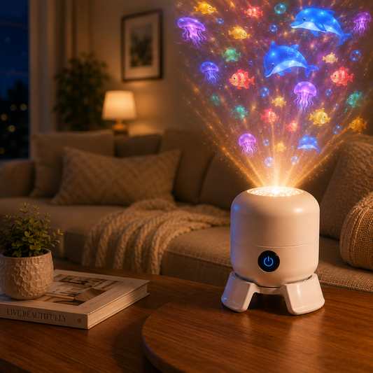 GALAXYFLOW – Projection Light for Soothing and Immersive Experiences