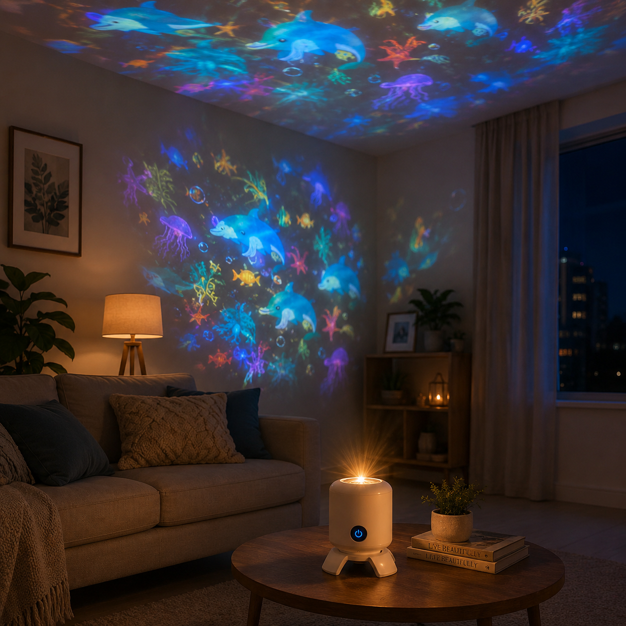 GALAXYFLOW – Projection Light for Soothing and Immersive Experiences