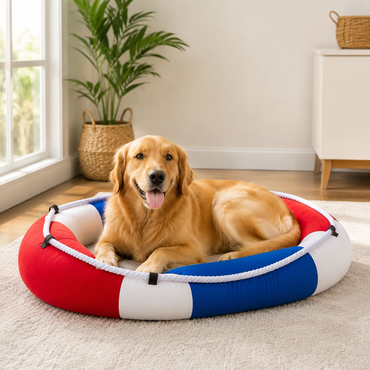 FLOATPAWS – Pool Float Pet Bed for Summer Relaxation