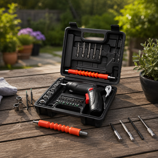 WORKNOVA – Cordless Driver Set for Creative DIY Projects