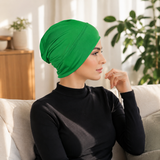 ELEGARA – Stretch Turban Cap for Effortless Everyday Style