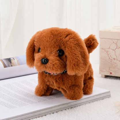 PUPPYMATE – Interactive Plush Puppy Walking Barking Pet Toy