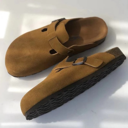 STEPLOFT – Closed Toe Slip On Clogs for Casual Comfort