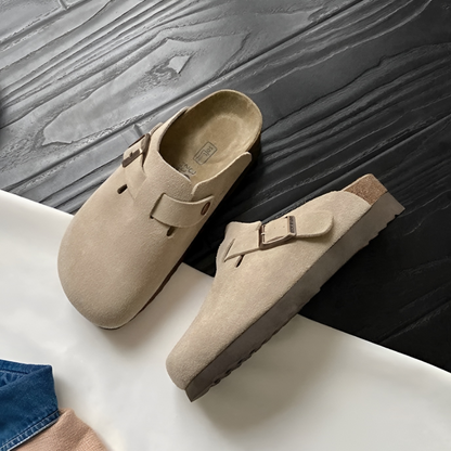 STEPLOFT – Closed Toe Slip On Clogs for Casual Comfort