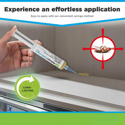 ROACHGUARD – Cockroach Control Gel for Indoor Pest Protection