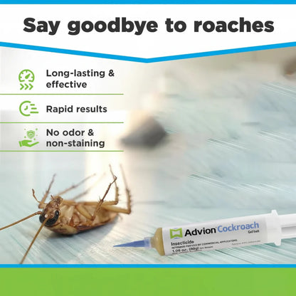 ROACHGUARD – Cockroach Control Gel for Indoor Pest Protection